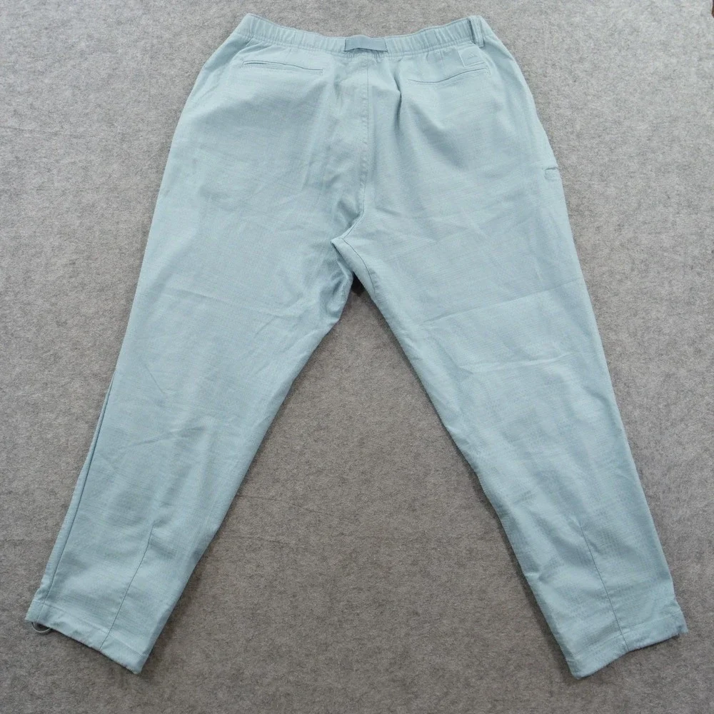 Adidas Pants Mens Extra Large Light Blue Adicross Futura Golf Belted Flat Front